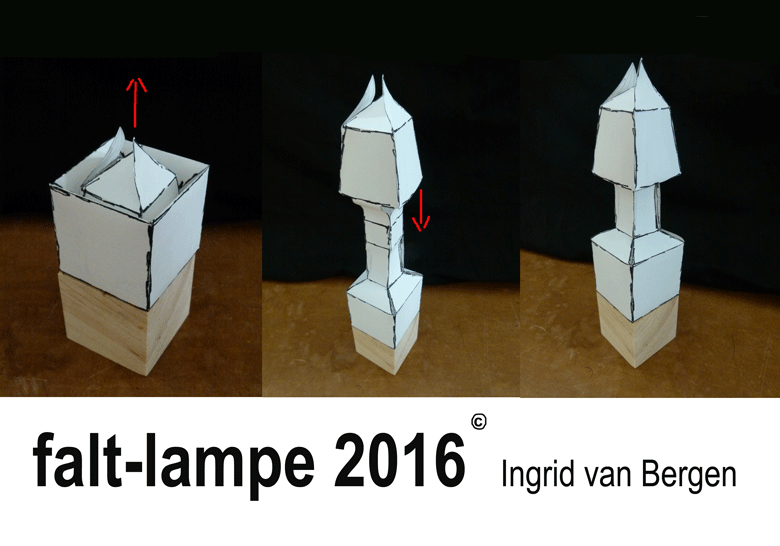 FOLDING LAMP Dömitz 2016


paper and wood